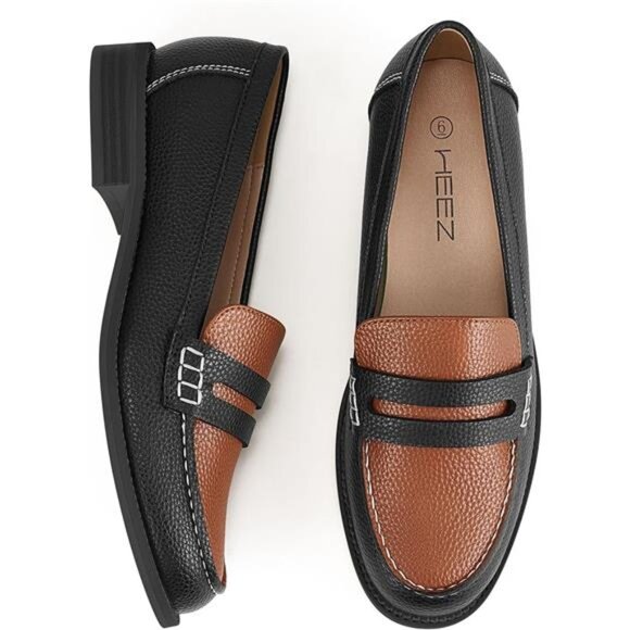 Women's Loafers Classic Slip On Shoes - Picture 4 of 6